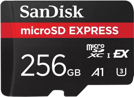 SanDisk Express 256 GB MicroSDXC UHS-I (SanDisk Express - Flash memory card - 256 GB - microSDXC UHS-I)