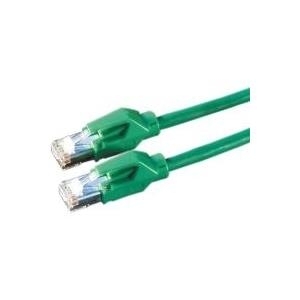 Dätwyler DATWYLER - Patch-Kabel - RJ-45 (M) - RJ-45 (M) - 15 m - SSTP-Kabel - CAT 6 - halogenfrei - grün (21.05.0153)