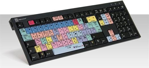 Logickeyboard Adobe Premiere Pro CC USB QWERTZ Deutsch Mehrfarben (LKB-PPROCC-BJPU-DE)