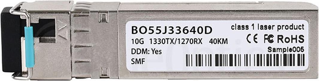 BlueOptics SFP-10G-BX-D-40KM-CI-BO modulo ricetrasmettitore di rete in fibra ottica 10000 Mbit/s SFP (SFP-10G-BX-D-40KM-CI-BO)