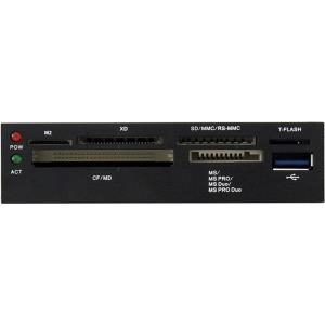 LC Power LC-CR-2 - Kartenleser - All-in-one - 8,9 cm (3.5 ) (MS, MS PRO, Microdrive, MMC, SD, MS Duo, xD, MS PRO Duo, CF, RS-MMC, TransFlash, MS Micro) - USB3.0 (LC-CR-2)