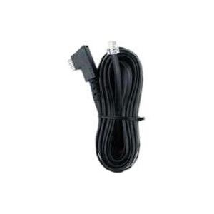 Herweck Helos - Telefonkabel - TAE-F (M) - RJ-12 (M) - 20,0m - Schwarz (014087)
