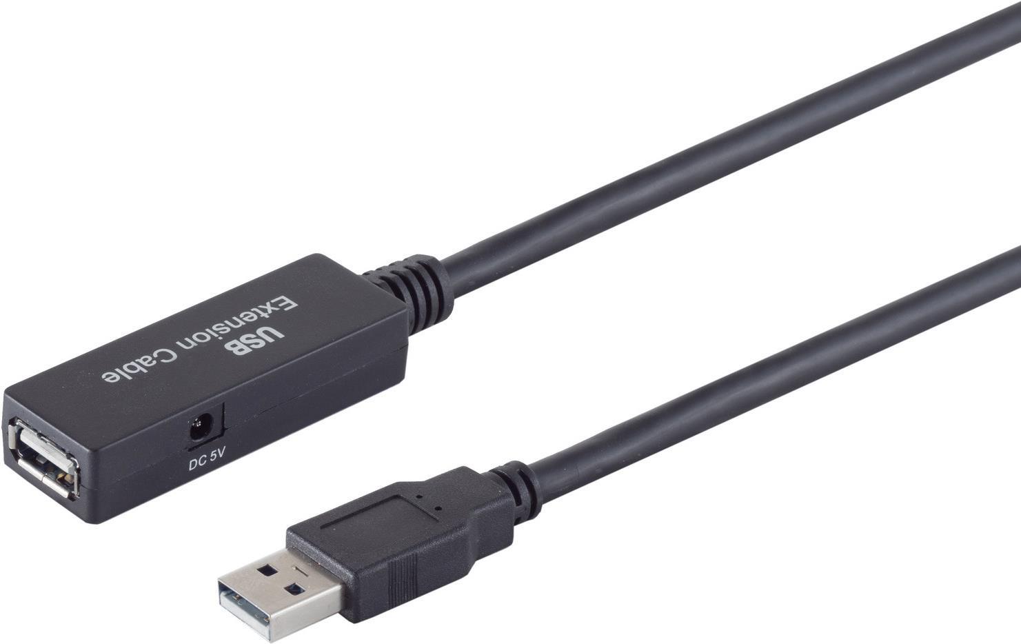 Connettività massima S/CONN Estensione USB 2.0 ACTIVE da A maschio a A femmina USB 2.0 50 m (13-29055)