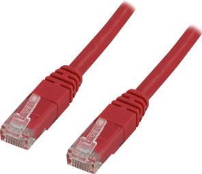 Deltaco UTP Cat6 cavo di rete Rosso 3 m (DELTACO patchkabel - 3 m - rd)