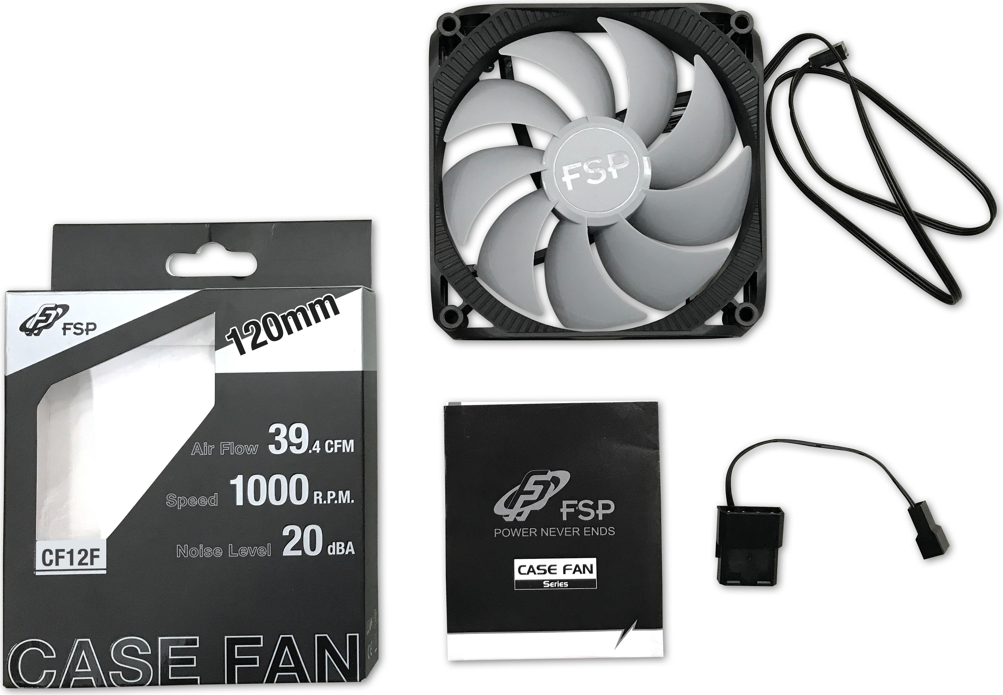 FSP/Fortron CF14F11 LED Computergehäuse Ventilator (POF0000008)