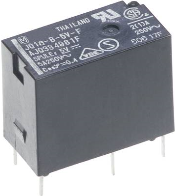 Panasonic JQ1AP-B-12V-F Printrelais 12 V/DC 10 A 1 Schließer 1 St. (JQ1APB12FT)