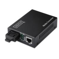 Digitus DN-82020-1 - Medienkonverter - 10Base-T, 100Base-FX, 100Base-TX - RJ-45 / SC multi-mode - extern - bis zu 2 km - 1310 nm (DN-82020-1)