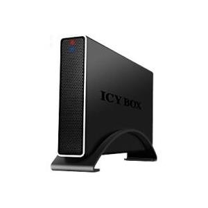 RaidSonic ICY BOX IB-318StU3-B - Storage Enclosure - 8,9 cm (3.5) - S-ATA2 - 300MBps - SuperSpeed USB - Schwarz (21406)