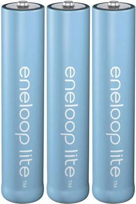 Panasonic eneloop lite DECT BK-4LCCE - Batterie 3 x AAA-Typ NiMH (wiederaufladbar) 550 mAh (BK-4LCCE/3DE)