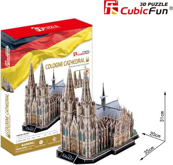 Cubicfun 3D-Puzzle Kölner Dom