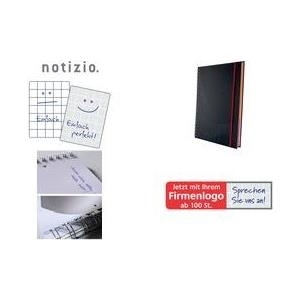 AVERY Zweckform Notizbuch Notizio, DIN A5, kariert Hardcover, 90 Blattt, Spiralbindung, 90 g/qm satiniertes (7023)