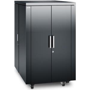 Schneider Electric APC NetShelter CX AR4024IX431 - Rack mit Stromverteilungseinheit - Dunkelgrau - 24U - 48,3 cm (19) (AR4024IX431)