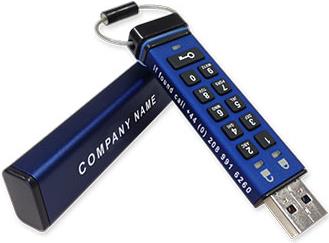 iStorage datAshur Pro - USB-Flash-Laufwerk - verschlüsselt - 8GB - USB3.0 - FIPS 140-2 Level 3 (IS-FL-DA3-256-8)