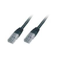 Wentronic Goobay CAT 5e Patchkabel, U/UTP, Schwarz, 2 m - CCA Kupfergemisch (68647)