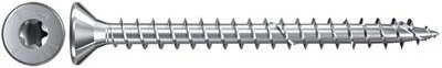 Fischer 652356 Senkkopfschrauben 4 mm 16 mm Torx galvanisch verzinkt 200 St. (652356)