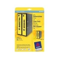 Avery L4755 - Aktenetiketten - Gelb - 61 x 297 mm - 60 Stck. (20 Bogen x 3) - (L4755-20)
