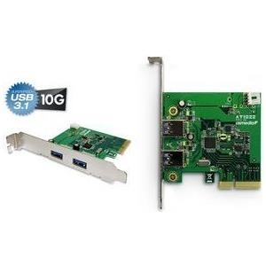 Fantec - USB-Adapter - PCIe - USB 3,1 x 2 (1783)
