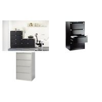 BISLEY Hängeregistraturschrank 2-bahnig, 2 Schübe, lichtgrau (RAL 7035) (DF2-845)