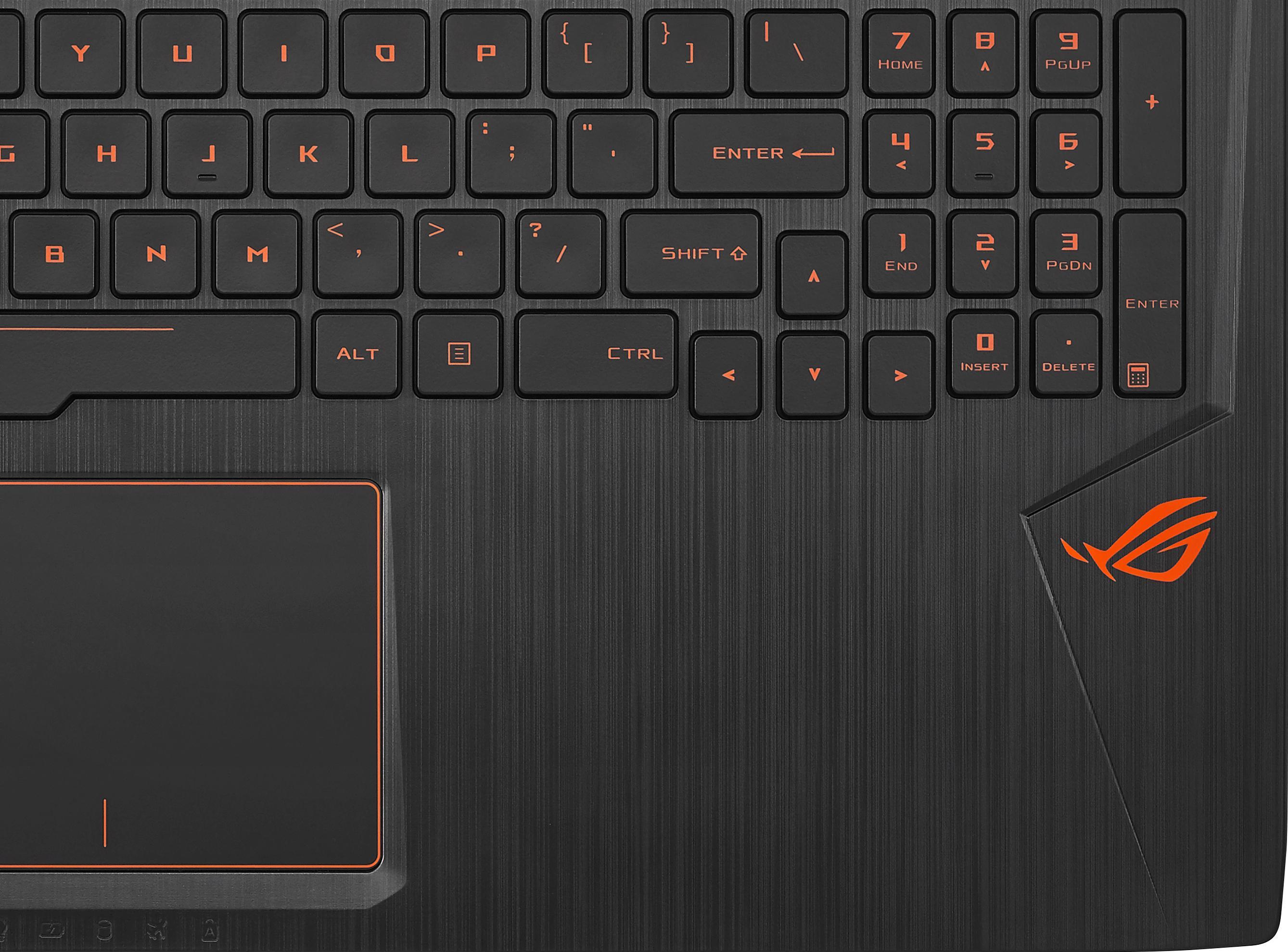 Aktuelle Angebote ASUS ROG GL553VD FY077T 2 8GHz i7 7700HQ 15 6 1920 x 1080Pixel Schwarz Notebook 90NB0DW3 M