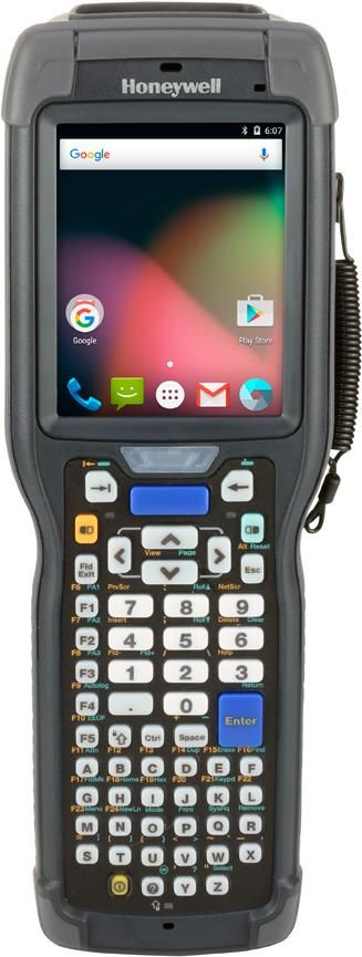 Honeywell ck75 как включить буквы на клавиатуре