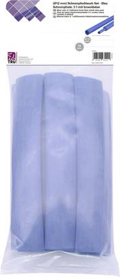 TRU COMPONENTS T1902CA038 Schrumpfschlauchsortiment Blau 12 mm Schrumpfrate:3:1 15 St. (T1902CA038)