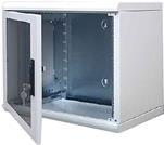 Schweitzer EasyFix - Gehäuse - geeignet für Wandmontage - Hellgrau, RAL 7035 - 18U - 48.3 cm (19)