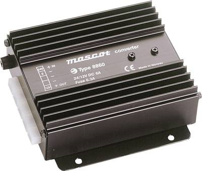 Mascot 8860 DC/DC-Wandler 24 V/DC - 12 V/DC/6 A 75 W (8860)