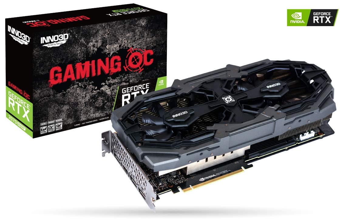 Inno3D GeForce RTX 2070 Super Gaming OC X2 (N207S2-08D6X-1780VA18)