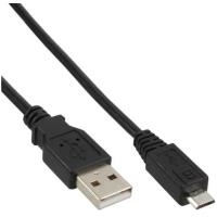 Cavo Micro-USB 2.0 - Da USB-A ST a Micro-B ST - contatti placcati oro - 2 m