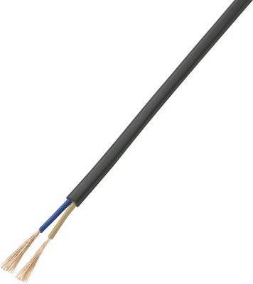 TRU COMPONENTS Anschlussleitung 2 x 0.75 mm² Schwarz 1570217 10 m (1570217)