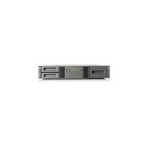 Hewlett-Packard HP StorageWorks MSL2024 - Bandbibliothek - LTO Ultrium - max. Anzahl von Laufwerken: 2 - Rack - einbaufähig - 2U - Barcodeleser - für ProLiant DL120 G7, DL120 G7 Base, DL120 G7 Entry, DL120 G7 Performance (AK379A)