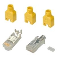 HiRose RJ-45 Stecker 10er Pack, gelb (H7540.5-10)