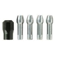 Dremel 4485 - Klemmbuchsenset - 5 Stücke - 3.2 mm, 1.6 mm, 2.4 mm, 0.8 mm - für Dremel 3000, 4000, 7700, 8100, 8200