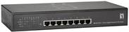 LevelOne GEP-0812W90 - Switch - 4 x 10/100/1000 (PoE+) + 4 x 10/100/1000 - Desktop, an Rack montierbar - PoE+ (85 W) (GEP-0812W90)
