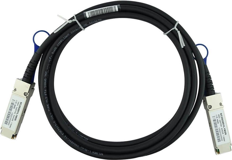 BlueOptics QSFP28-DAC-0.5M-CH-BL Cavo InfiniBand 05 m arancione (QSFP28-DAC-0.5M-CH-BL)