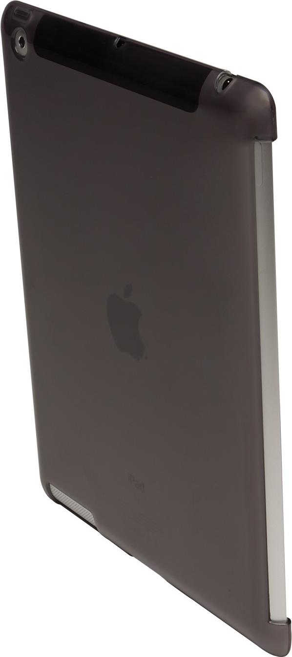V7 Soft-Touch Protective Back - Schutzabdeckung für Tablet - thermoplastisches Polyurethan - Rauch - für Apple iPad 2
