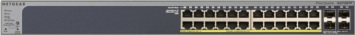 Netgear 28PT GE POE+SMART SWITCH - Switch - Power over Ethernet (GS728TP-300EUS)