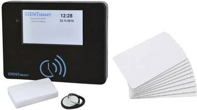 IDENTsmart ID500TR Starter Kit Zeiterfassungssystem 35x RDIF-Card (ID500TR15ST)