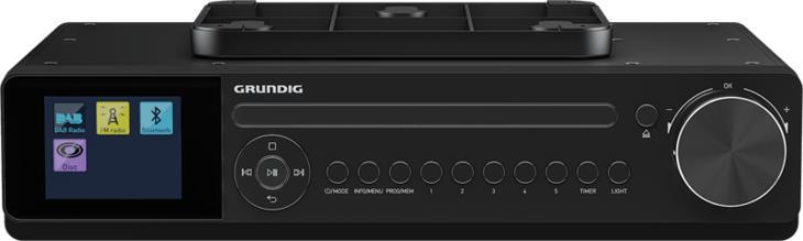 Grundig DKR 2000 BT Cantiere Digitale Nero