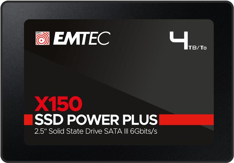 Emtec X150 2.5" 4 TB Serial ATA III 3D NAND (ECSSD4TX150)