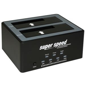 ROLINE - HDD-Dockingstation - Buchten: 2 - 6.4 cm, 8.9 cm (2.5, 3.5) - SATA 6Gb/s - 600 MBps - USB 2.0 - Schwarz (16.01.4122)