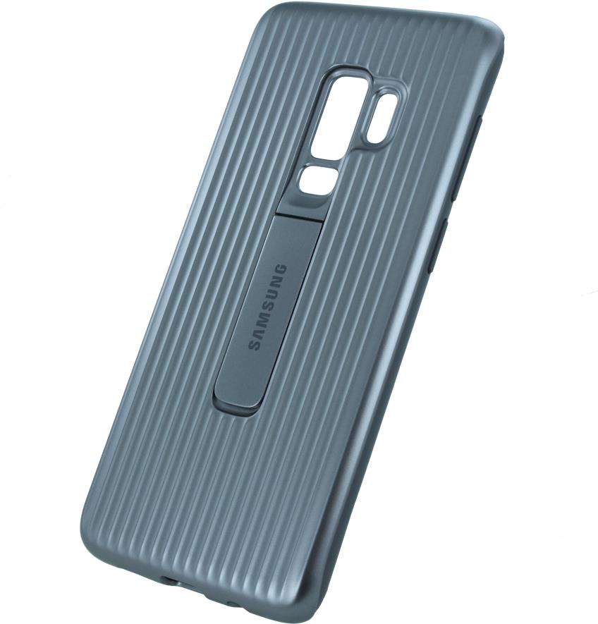 Samsung Protective Standing Cover EF-RG960 - Hintere Abdeckung für Mobiltelefon - Schwarz - für Galaxy S9 (EF-RG960CBEGWW)