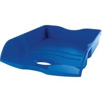 HAN Briefablage LOOP, DIN A4, Polypropylen, blau nestbar (ineinander stapelbar), für DIN A4 bis C4, stabil - 6 Stück (10290-14)