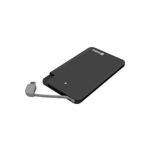 Sandberg Excellence PowerBank 2500 - Ladegerät Li-Pol 2500 mAh - 1 A (Mikro-USB Typ B (nur Strom)) (480-14)