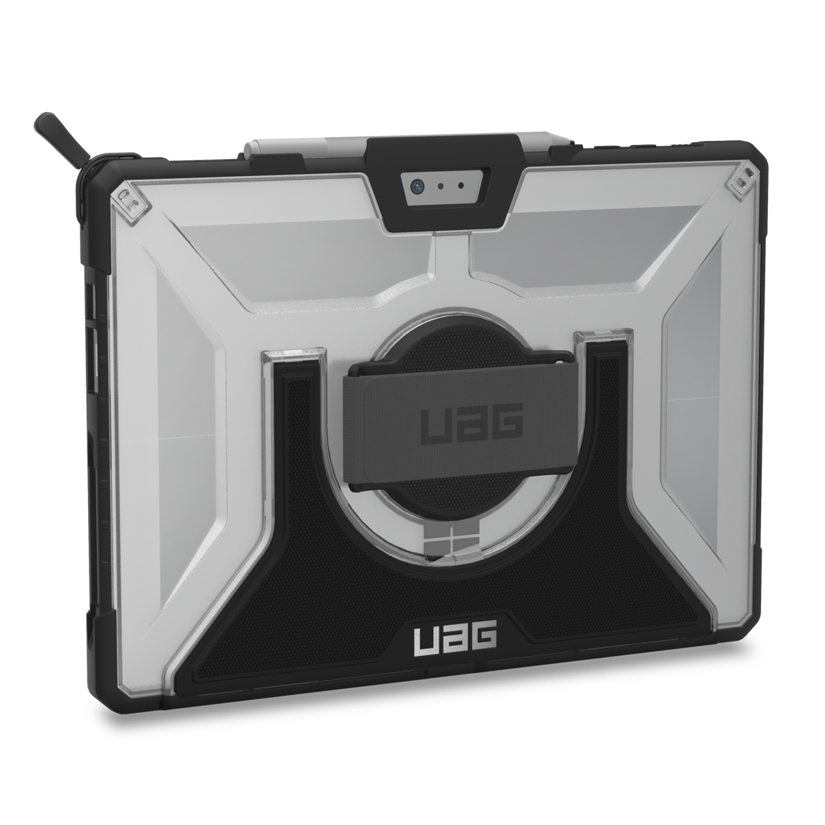 Urban Armor Gear UAG Rugged Case for Surface Laptop 2 / Surface Laptop - Plasma Ice - Obere und hintere Abdeckung für Notebook - Ice - für Microsoft Surface Laptop, Laptop 2 (SFPROHS-L-IC)