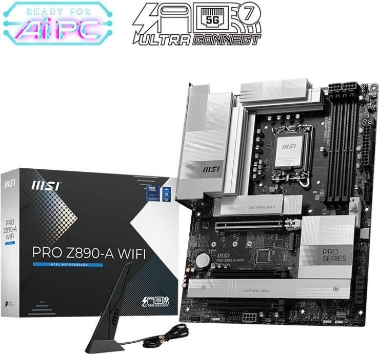 MSI PRO Z890-A WIFI scheda madre Intel Z890 LGA 1851 (Socket V1) ATX