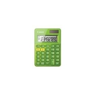 Canon LS-100K - Desktop-Taschenrechner - 10 Stellen - Solarpanel, Batterie - metallisch grün