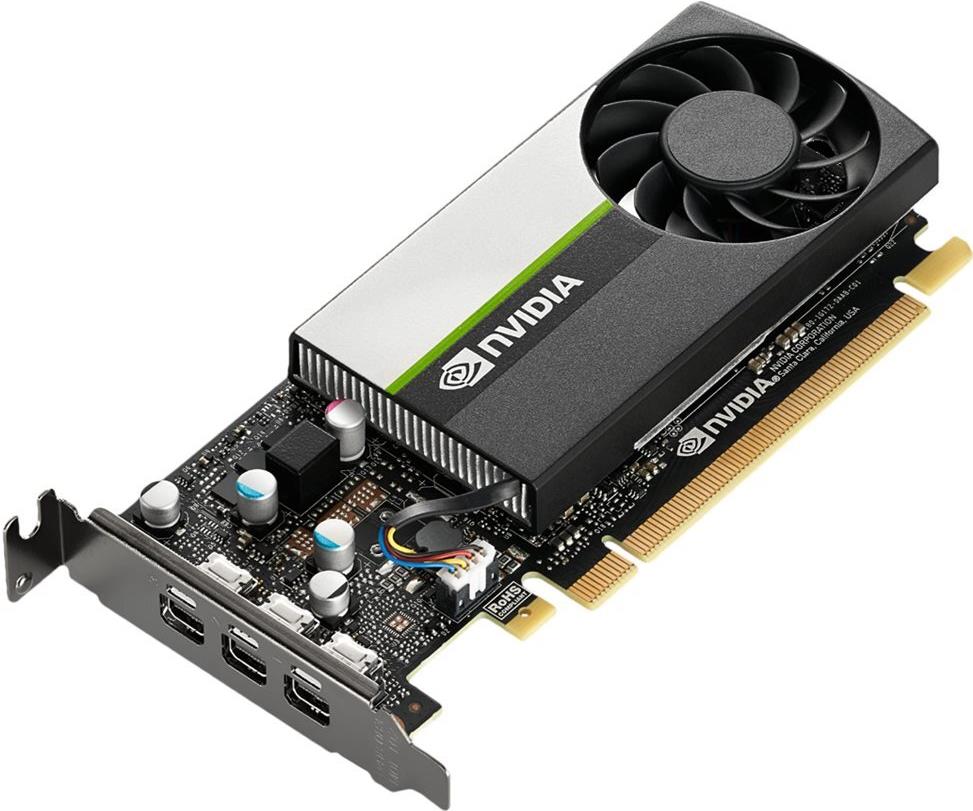 Graphics card - T400 - 4 GB GDDR6 - PCIe 3.0 x16 low profile - 3 x Mini DisplayPort - BULK PACKED - BOARD ONLY