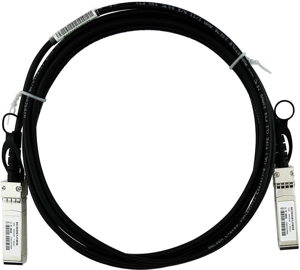 BlueOptics 02310MUN-BL Cavo InfiniBand 1 m SFP Nero (02310MUN-BL)