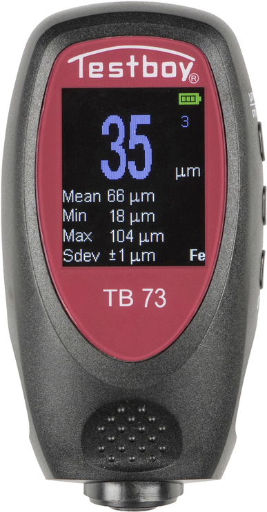 Testboy TB 73 Schichtdicken-Messgerät 0 - 2000 µm (62712000)